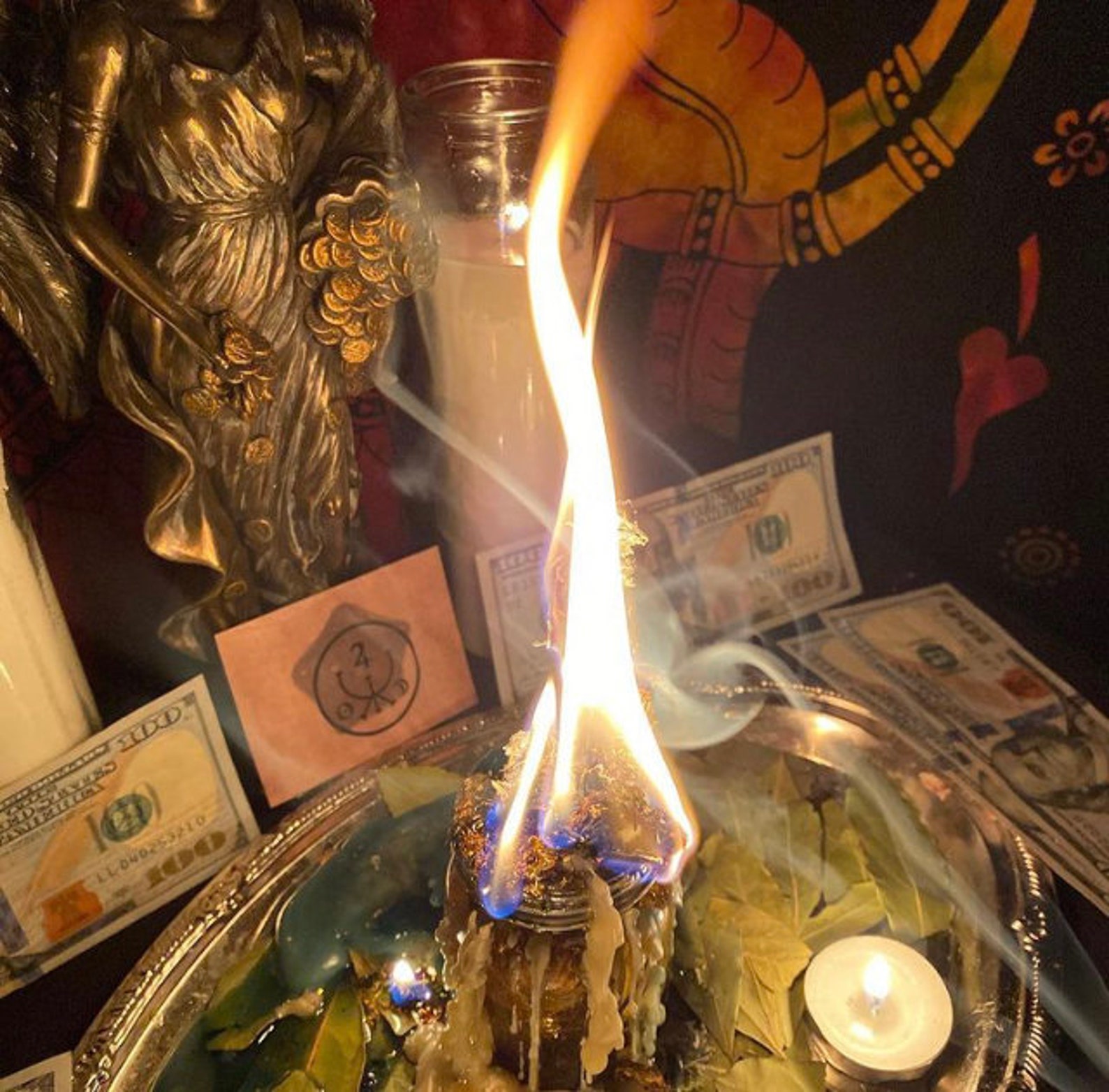 POWERFUL MONEY RITUAL / Vintage Ritual/ Abundance/ Prosperity/ Etsy