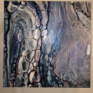 Fluid Art 8&quot; Gallery Wrapped Canvas Sheleeart Style