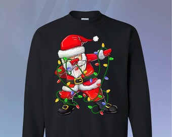 Durch den Schnee Weihnachten Pullover Hoodie Dab Hoodie Tupfen Santa Damen Mens Hoodies Weihnachten Partei Outfit lustige Geschenke #Dab dabbin Durch den Schnee Weihnachten Pullover Hoodie Dab Hoodie Tupfen Santa Damen Mens Hoodies Weihnachten Partei Outfit lustige Geschenke #Dab dabbin