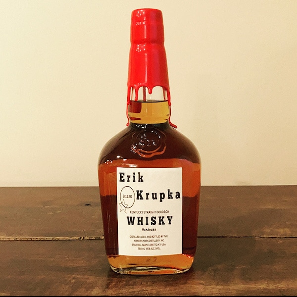 Makers Mark Label Etsy