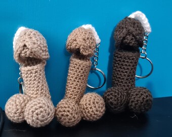 Porte-baguettes Willy crocheté à la main, disponible en 3 couleurs différentes, excellente idée cadeau pour bâillonner