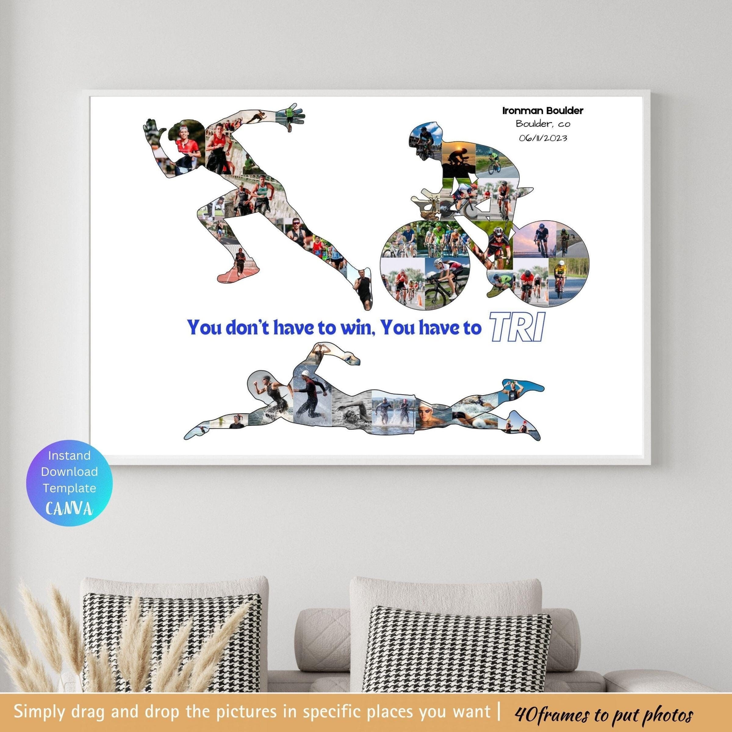 Ironman race print España