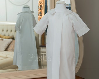 Baby Junge Taufoutfit Weiß | Taufshirt | Taufkleid