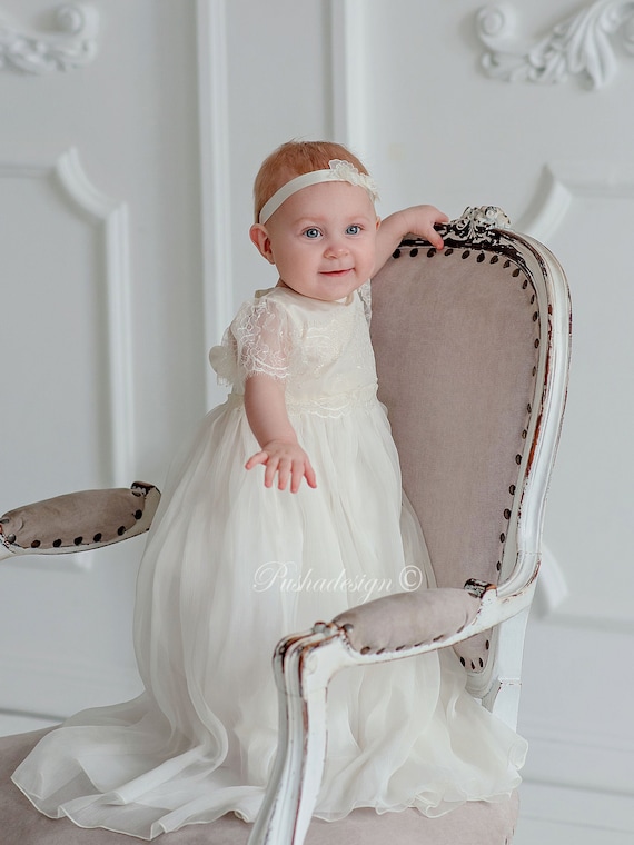 Baptism dress sale for newborn girl