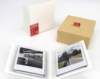 Mini Polaroid Photo Album,Palm size Polaroid Photo Memory Album,Polaroid  pack film Fujifilm instax wide film Photo Album,Ready to ship gift