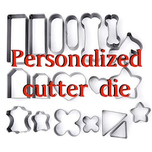 Personalisierte Leder Stahl Regel Metall Stanzschablone