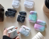 Marble airpod cover cases Apple Airpods Pro Cover Stone Airpods 3 Case AirPod Case For AirPod 1,2,3 Nice gift