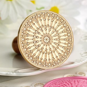 Tampon de cire de 6 cm personnalisé, Tampon de grande taille, Tête de tampon en laiton gravée, Fabrication de tampon de cire, Logo personnalisé, Cadeau de mariage, Cadeau de Noël