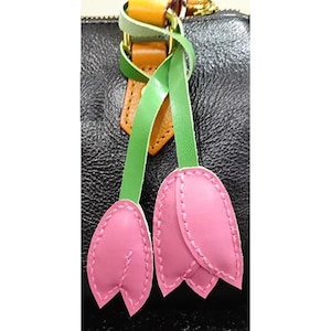Fustellatura in pelle con ciondolo a tulipano, fustellatura fai da te in acciaio inossidabile per pelle, macchina per fustellatura in metallo, strumenti per artigianato per punzonatura della pelle