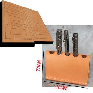 DIY Stifthalter Leder sterben Schnitt-Handmade Stifthalter Leder Stahl Regel Metall Stanze-Custom Design Schreibtisch Dekoration Leder Schlag Handwerk-Werkzeug