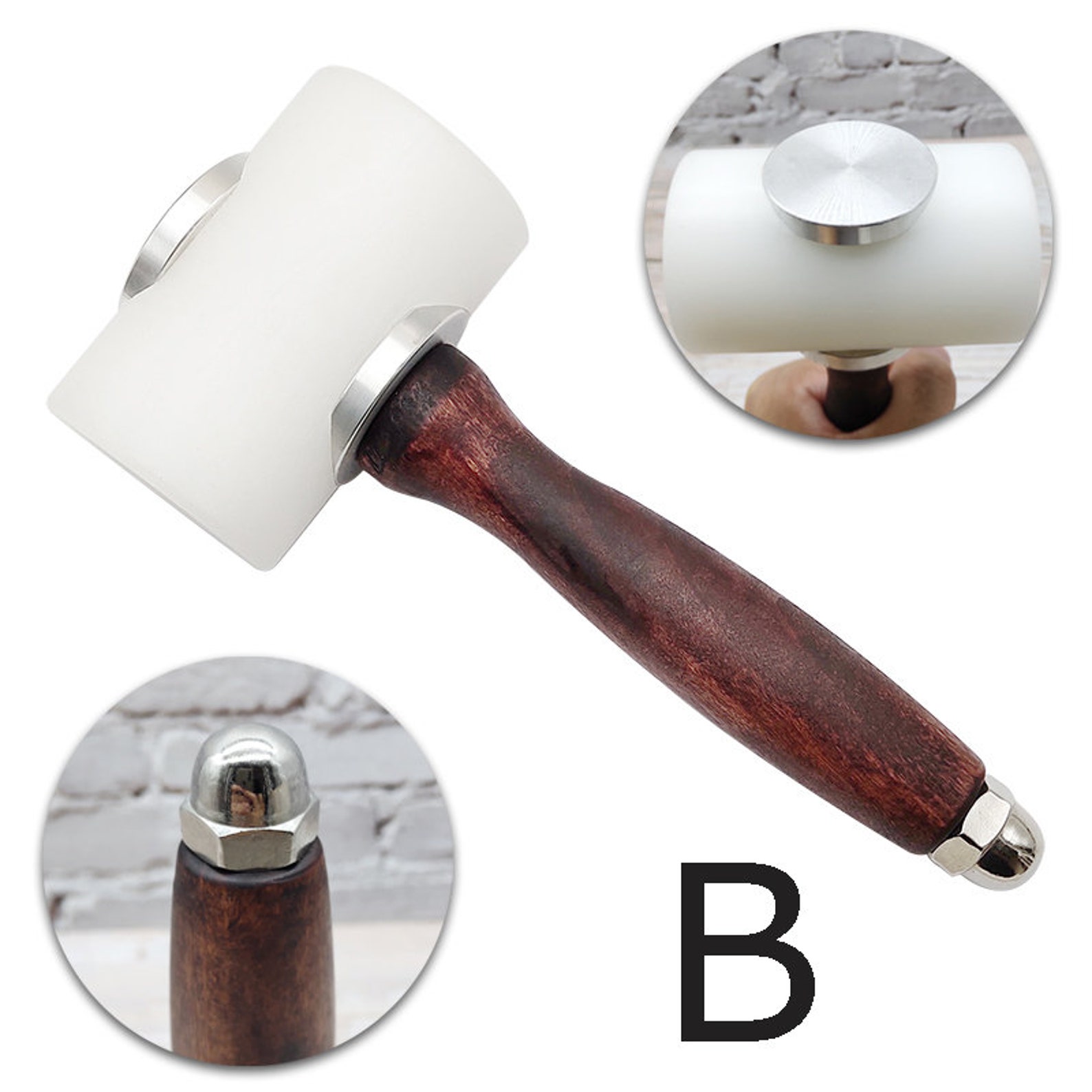 Leather Nylon Carving Hammer for Leather Die Cuts Etsy