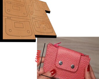 Fustellatura in pelle per borsa di carta fai da te, fustellatrice per borsa personalizzata, fustellatrice per metallo con righello in acciaio, utensile per punzonatura in pelle, utensile Kraft