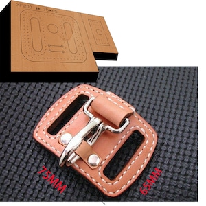 Handgefertigte Leder Schnalle Leder Stanzen, DIY Leder Schnalle Metall sterben Schnitt, Benutzerdefinierte Stahl Regel Metall Stanze, Leder Schlag Handwerk Werkzeug