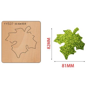 Benutzerdefinierte Ahornblatt Leder sterben geschnitten, Leder Punch Cut Die, Stahlregel Metall Stanze, Leder sterben geschnitten, Leder Punch Crafts Kraft-Werkzeug