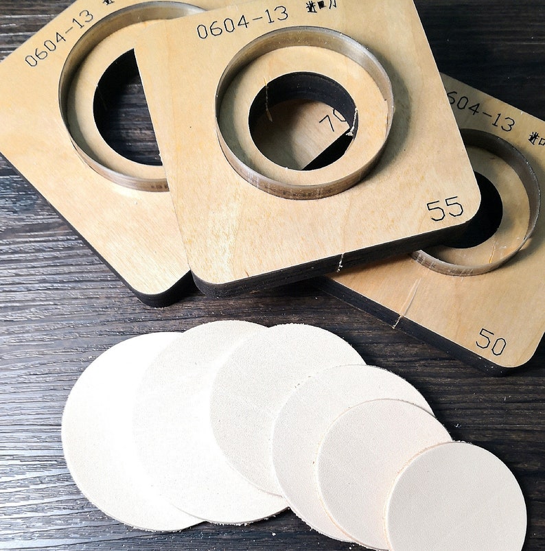 Circle Leather Punch Die Cut MoldSteel Rule Metal Die Cutter Etsy