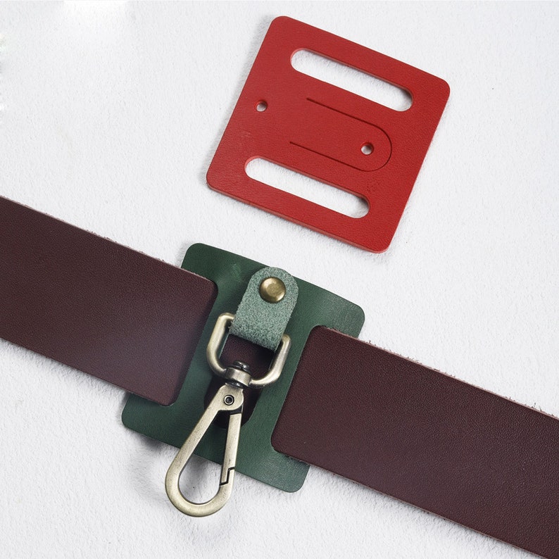 Handmade Belt Leather Buckle Leather Die Cutting-DIY Leather Metal Die Cut-Custom Steel Rule Metal Die Cutter-Leather Punch Crafts Tool image 3