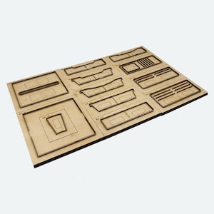 DIY ロングクリップウォレットダイカットセット - フリーコンビネーションウォレットテンプレートダイカッター - ハンドメイドマルチスタイルカードバッグカットダイ - レザークラフト作り