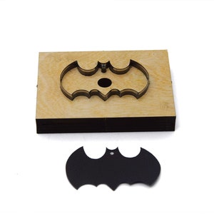 DIY Fledermaus Anhänger Leder Stanzen Handgefertigte Stahl Regel Metall Stanzer-Custom Ihr Design-Leder sterben geschnitten Form-Leder Schlag Handwerk Werkzeug