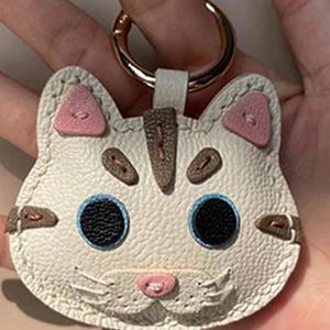 DIY Katzenkopf Anhänger Leder Stanzen-Handgefertigte Stahl Regel Metall Stanze-Custom Leder Stanzform-Leder Punch Crafts-Tool