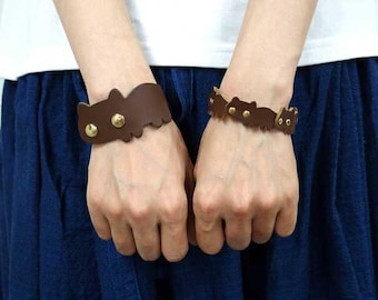 Handmade Cat Design Leather Bracelet Cutting Die-Customzed your Design Steel Rule Metal Die Cutter-Leather Punch Crafts Tool-Fit your Needs