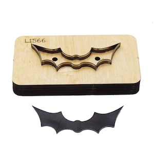 Fledermaus Design Leder Punch Stanzen - Halloween Dekoration Stahlregel Metall Stanze Handgefertigte Leder Stanzen Handwerk Werkzeug