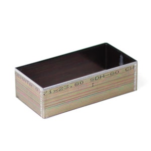 Rechteckige Stahlregel Metallstanzen-Rechts / Runder Winkel-Customzied Größe verfügbar-Erfüllen Sie Ihre Anfrage-Handgefertigte Handwerkswerkzeuge-DIY Leder Punch