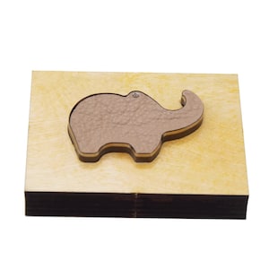 DIY Elefant Leder Stanzen-Leder Punch sterben Schnitt-Handmade Stahl Regel Metall Stanzer-Leder Punch Crafts Werkzeug-Customized Design