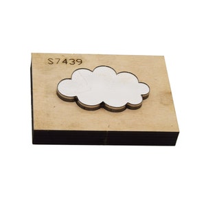 Wolke Design Anhänger Leder Punch Stanzform-Handmade Stahl Regel Metall Stanzer-Custom Leder Die Cut-Leder Punch Crafts-Tool