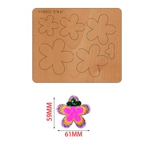 Fustelle per fiori, bellissimi stampi per fiori, fustelle in acciaio inossidabile per pelle, macchina per fustelle in metallo, strumenti per l'artigianato per la punzonatura della pelle