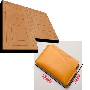 Troqueladora de cuero para hacer tarjetas, troqueladora de bolsas de tarjetas personalizada, troqueladora de metal con regla de acero, herramientas para manualidades con estampado de cuero y papel Kraft