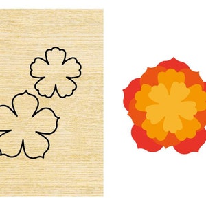 Blumen Leder Stanzen, Leder Schneiden, Stahlregel Metall Stanze, Leder Die Cut Form, Leder Punch Crafts Kraft-Werkzeug, Weihnachtsgeschenke