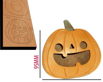 手作りハロウィンかぼちゃデコレーションレザーダイカット - カスタム
