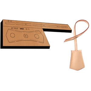 Hangtag Anhänger Leder Stanzen, DIY Design Leder Edelstähle schneiden sterben, Metallstanzmaschine, Leder Stanzen Handwerk Werkzeuge