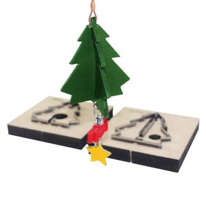 Weihnachtsbaum Anhänger Leder stanzen, Leder Edelstähle schneiden sterben, Metallstanzmaschine, Leder Stanzen Handwerk Werkzeuge