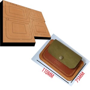 Troqueladora de cuero para bolsas de tarjetas, troqueladora de bolsos personalizada, troqueladora de metal con regla de acero, herramienta para manualidades con perforadora de cuero Kraft