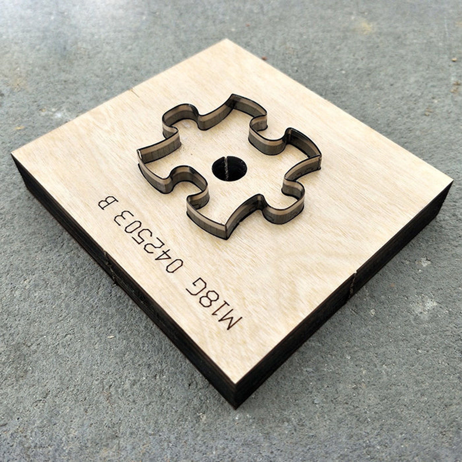 DIY Jigsaw Puzzle Leather Punch Die Cut Moldsteel Rule Metal Etsy