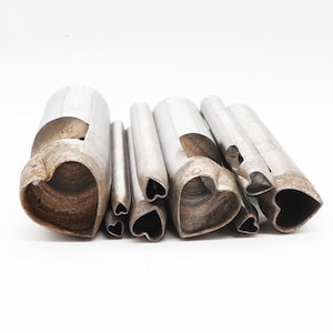 Herz Leder Locher, ovaler Klee Leder Locher, Lederstanzer, Kraftpapier Lederstanzer