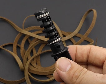 American rotary leather strip cutting tools, handmade leather crafts tools, diy origami scribing paper cutter, leather die-cutting crafts