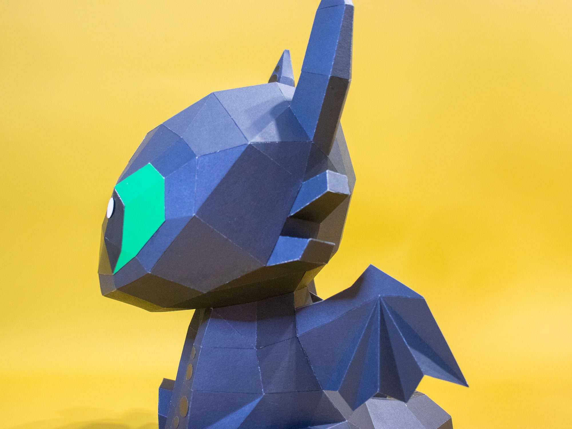 Stitch and Night Fury Dragon PDF SVG Papercraft DIY Pepakura Etsy