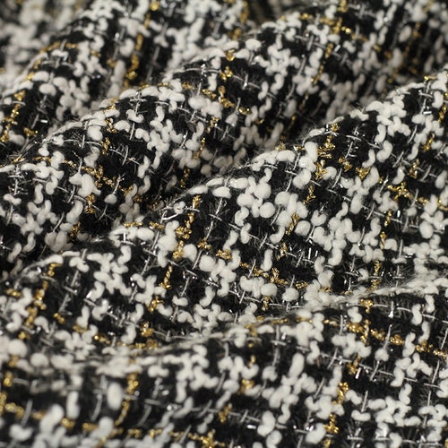 Wool Tweed Fabric by the Yard Etsy