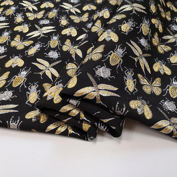 Brocade Fabric,Soft Sheen Jacquard Fabric By The Yard
