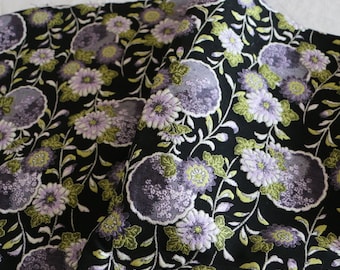 Flower Jacquard Brocade Fabric By The Yard