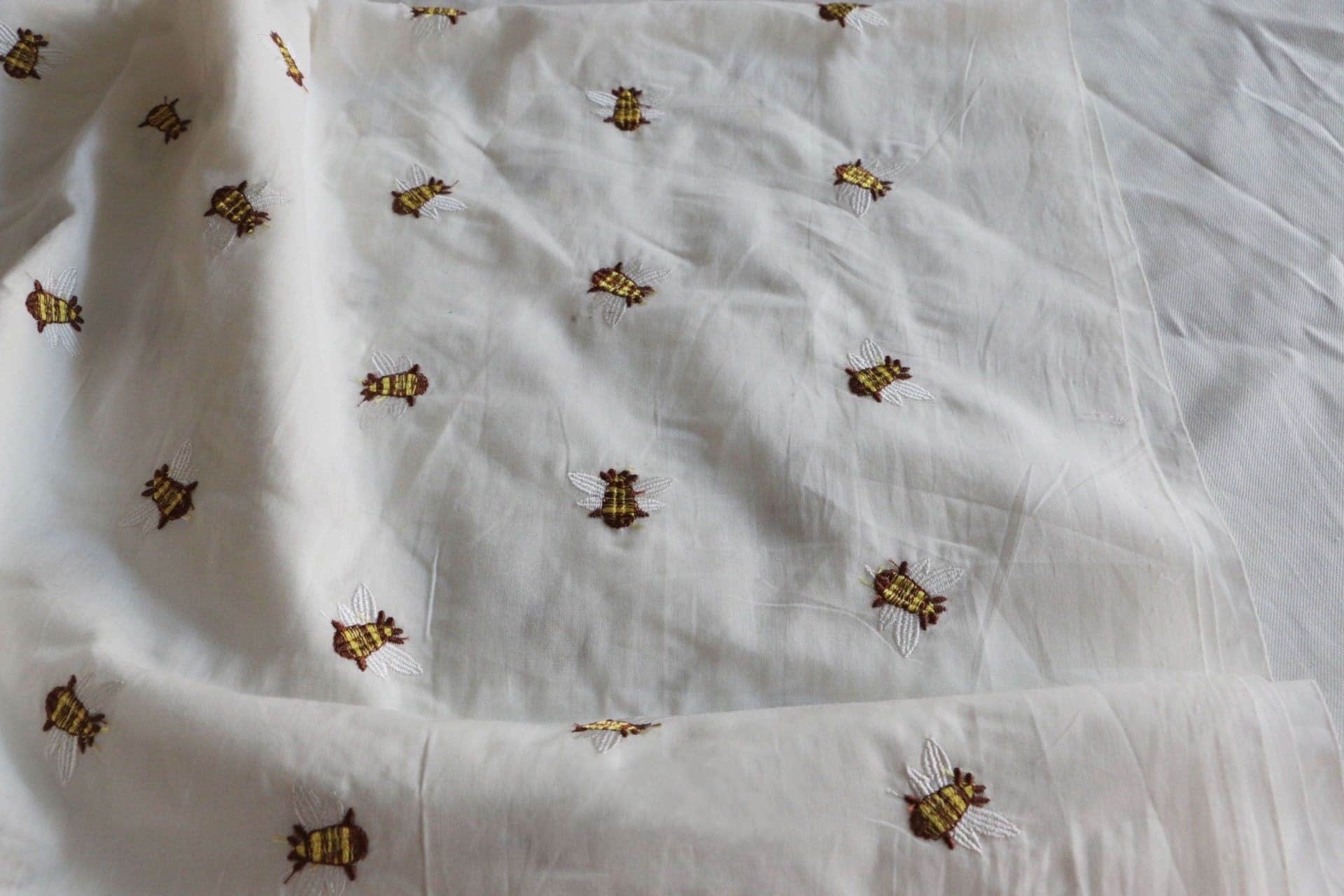 Eyelet Embroidered White Cotton Fabric Trim circa 1900 – Dorothea's Closet  Vintage