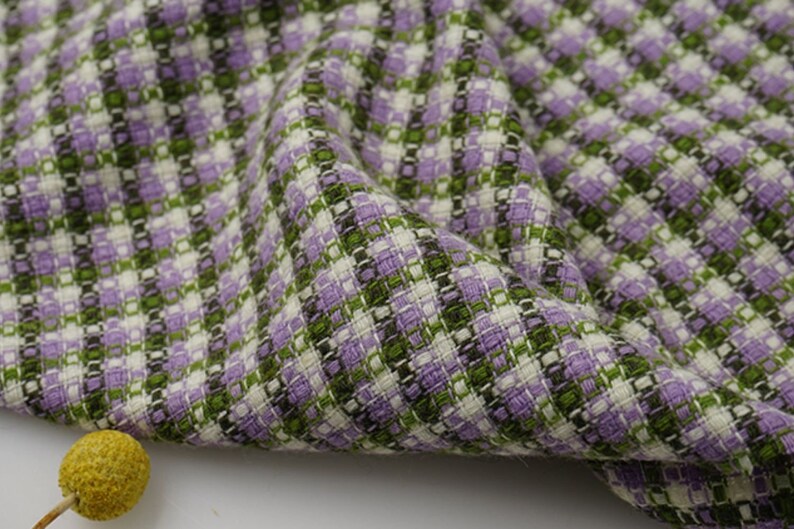 Tweed Fabric by the Yard Etsy