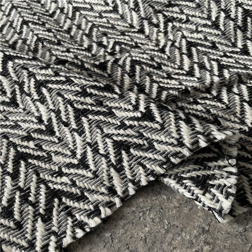 Wool Tweed Fabric by the Yard Etsy