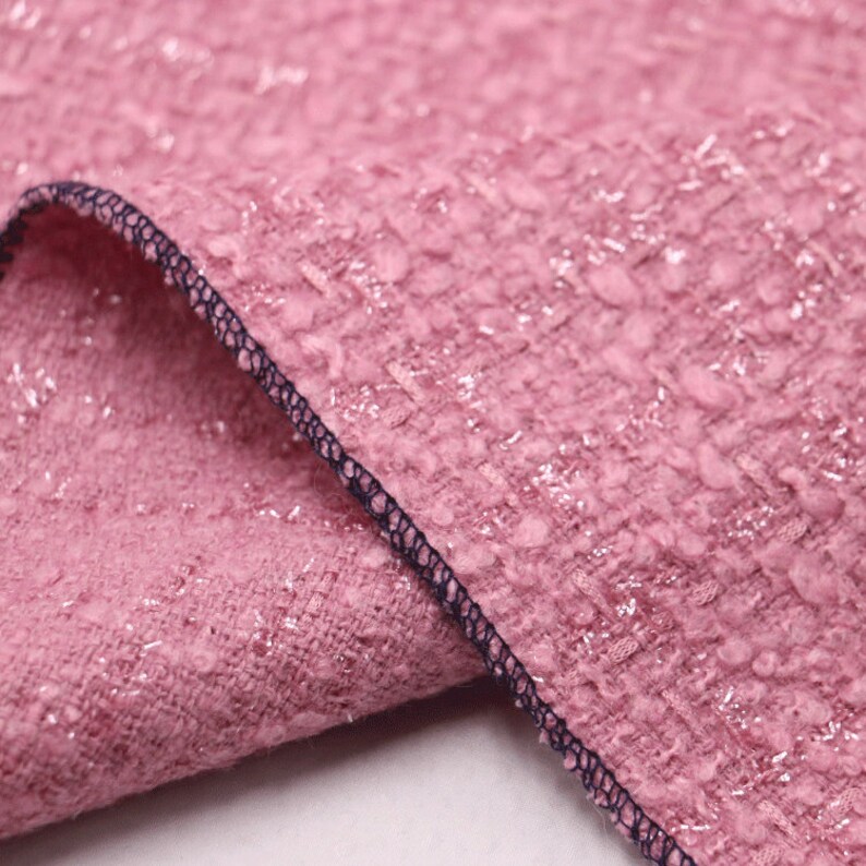 Wool Tweed Fabric by the Yard Etsy