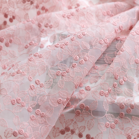 Organza Embroidery Fabricbridal Lace Fashion Wedding Dress by | Etsy