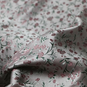 Soft Sheen Jacquard Fabric,Brocade Fabric By The Yard
