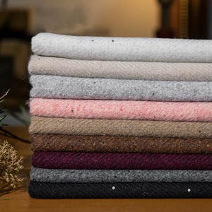 Tweed Fabric By the yard