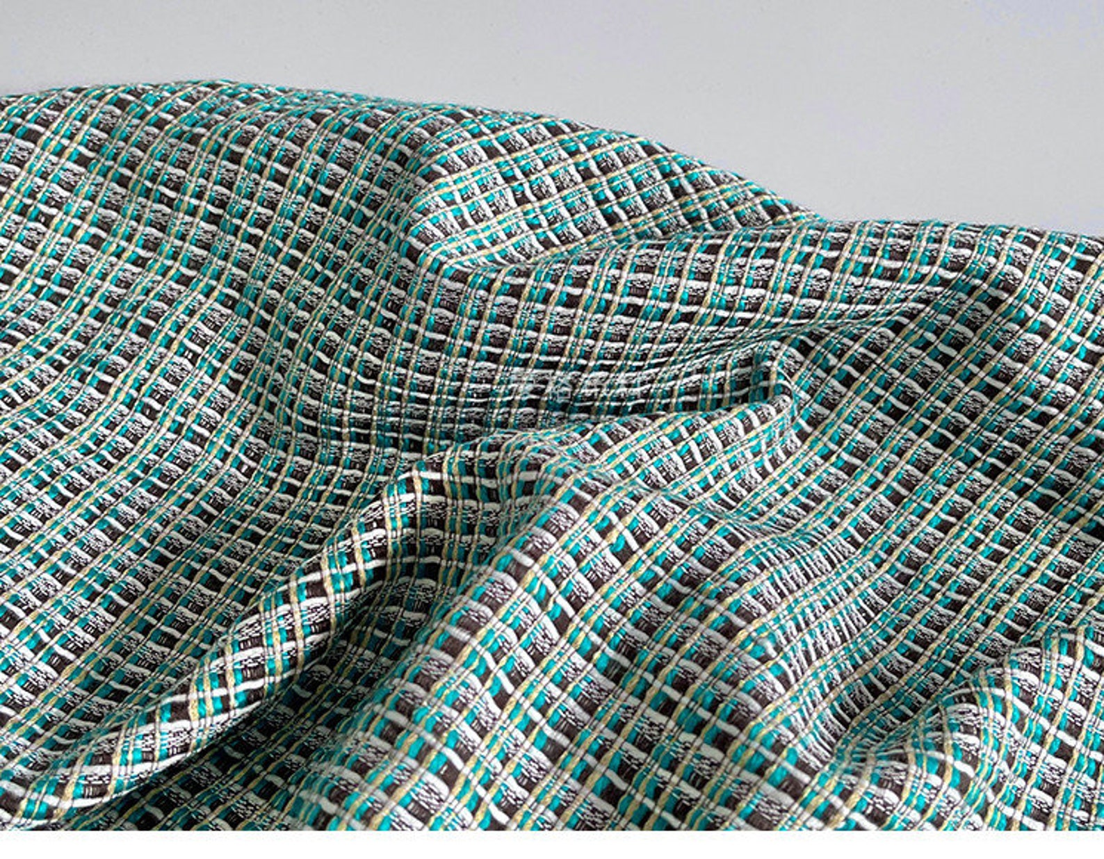 Tweed Fabric by the Yard Etsy